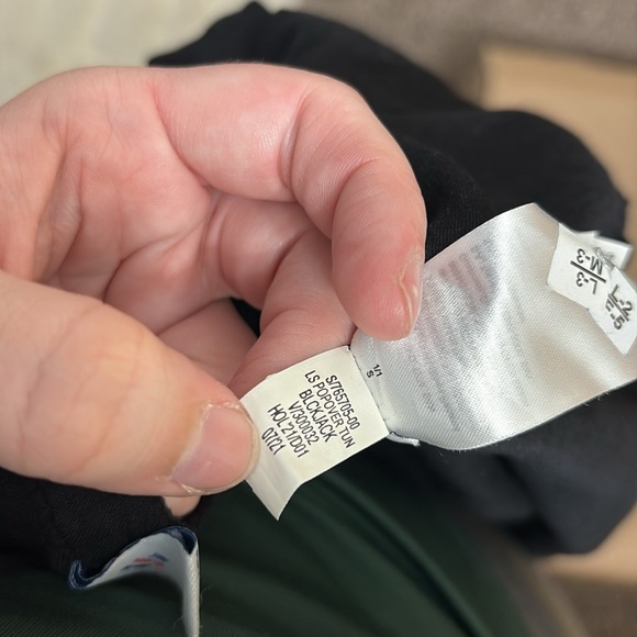 NWT Old Navy Black Long Sleeve Popover Tunic Size S - Picture 12 of 15